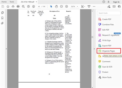 how to split pdf pages in adobe acrobat reader dc